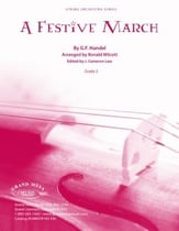 A Festive March Orchestra sheet music cover